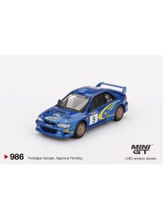   Minigt - 1:64 Subaru Impreza WRC99 #5, Richard Burns/Robert Reid Winner Rally Australia 1999 - Australia Exclusive (LHD) - MINI GT