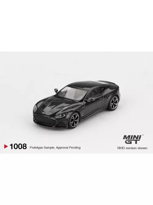 Minigt - 1:64 Aston Martin DBS James Bond 007 Edition, Black, 2024 (LHD) - MINI GT