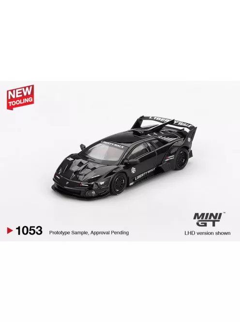 Minigt - Lamborghini LB-Silhouette WORKS MURCIELAGO GT Evo Black 2024 (LHD)