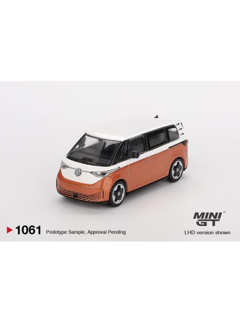 Minigt - Volkswagen ID.Buzz Caravelle Candy White/Energetic Orange 2024 (LHD)