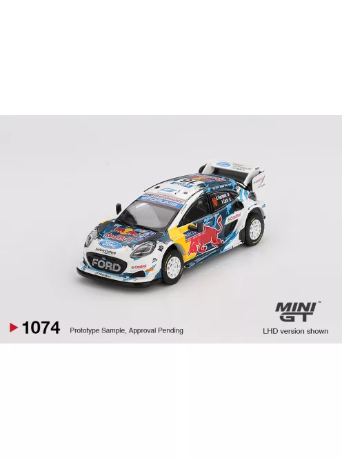 Minigt - 1:64 Ford Puma Rally1 #16 M-Sport Ford WRT 2024 Rally Finland 3rd Place (LHD)