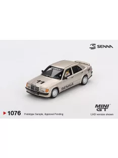   Minigt - Mercedes-Benz 190 E 2.3-16 #11 Ayrton Senna 1984 Nurburgring Race of Champions with Figure
