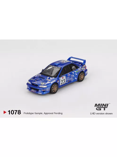 Minigt - 1:64 Subaru Impreza #23 WRC99 Acropolis Rally 2000 (LHD)