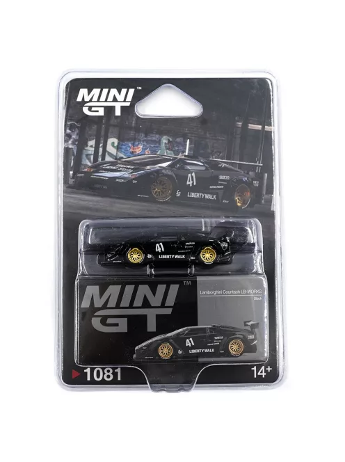 Minigt - Lamborghini Countach LB-WORKS Black 2024 (LHD)