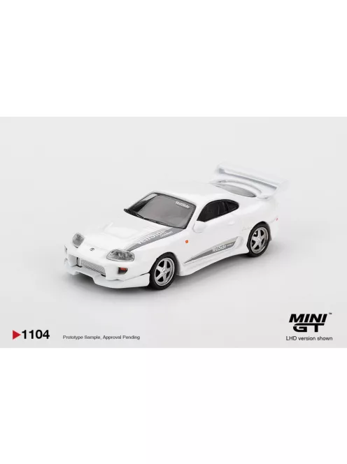 Minigt - Toyota Supra VeilSide Combat V-I White Pearl Metallic 2014 (LHD)
