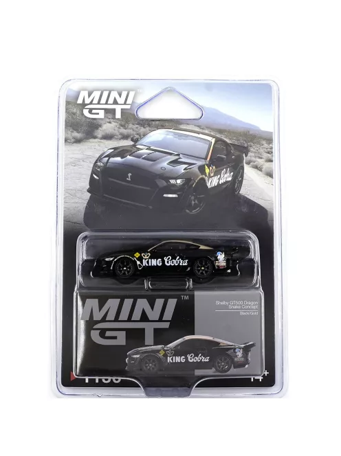Minigt - 1:64 Shelby GT500 Dragon Snake Concept, Black/Gold, 2020 (LHD) (Blister packaging)