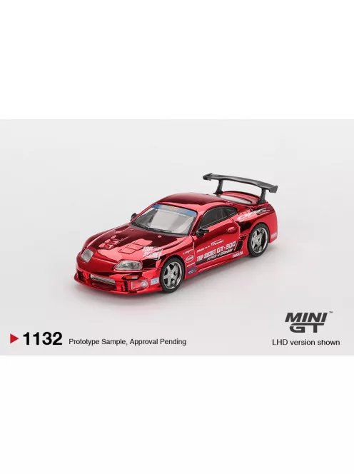 Minigt - Toyota Supra (A80) Top Secret GT-300 Top Secret Red Chrome 2014