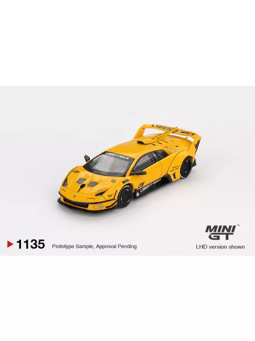 Minigt - Lamborghini LB-Silhouette WORKS MURCIELAGO GT Evo Yellow 2025