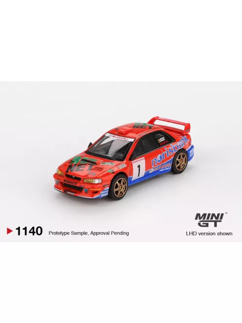 Minigt - 1:64 Subaru Impreza WRC97 #1 DRM Champion 1999 (LHD)