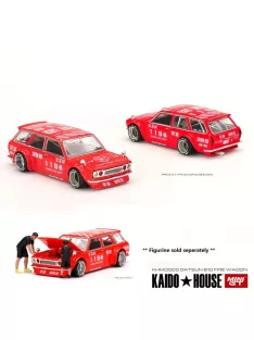 Minigt - Datsun Kaido 510 Wagon Fire V1 (Rhd) - Mini Gt