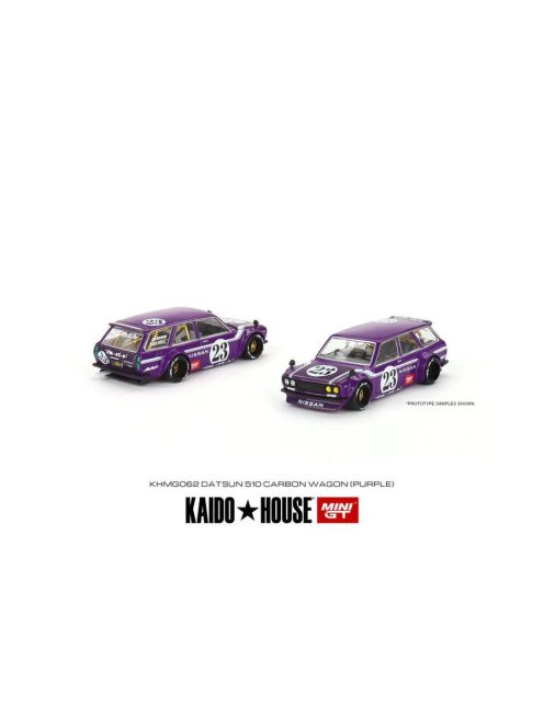 Minigt - Datsun Kaido 510 Wagon Carbon Fiber V1 (Rhd) - Mini Gt