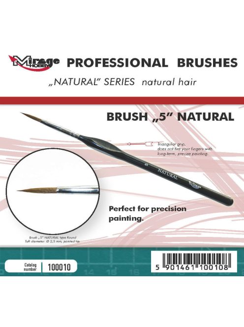 Mirage Hobby - MIRAGE BRUSH NATURAL SIZE 5