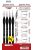 Mirage Hobby - MIRAGE BRUSH OPTIMAL SET of NATURAL [4 x Natural Brush: 00, 0, 1, 2]