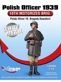   Mirage Hobby - Polish Officer 1939'10th Motorised Brig. White Metal