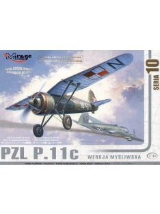   Mirage Hobby - PZL P-11 C Polnische Luftwaffe mit Resin- und Fotoätzteilen