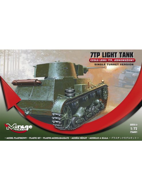 Mirage Hobby - Leichter Panzer 7 TP