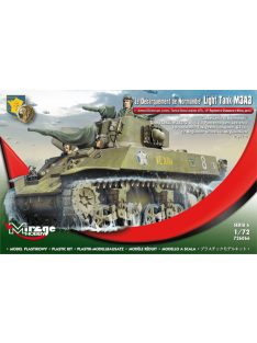   Mirage Hobby - Le Débarquement de Normandie Light Tank M3A3,