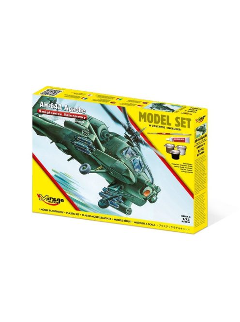 Mirage Hobby - AH-64 A APACHE [MODEL SET]