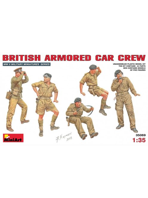 MiniArt - British Armoured Car Crew