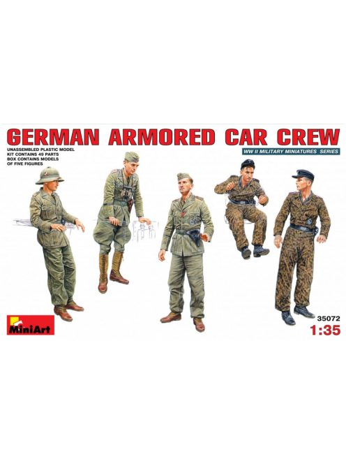 MiniArt - German Armoured Car Crew