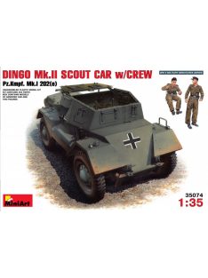 MiniArt - Dingo Mk II Pz.Kpfw.Mk 1 202(e) withcrew