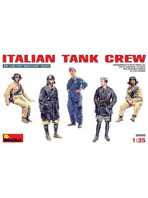 MiniArt - Italian Tank Crew