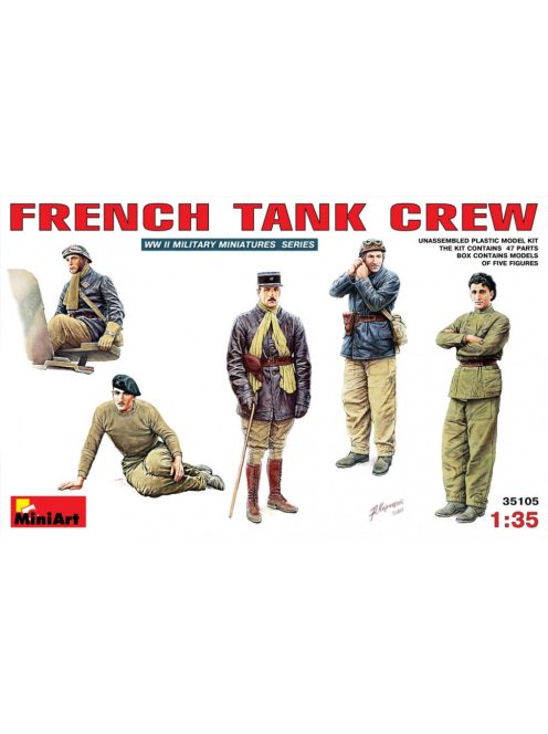 MiniArt - French Tank Crew