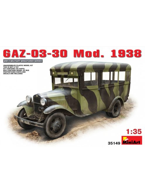 MiniArt - GAZ-03-30 Mod.1938