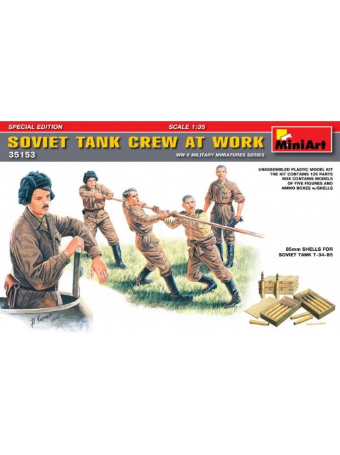 MiniArt - Soviet Tank Crew at Work Special Edition