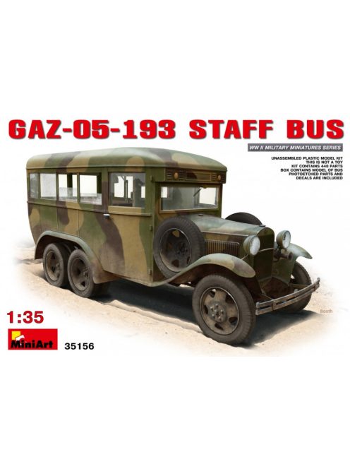 MiniArt - GAZ-05-193 Staff Bus