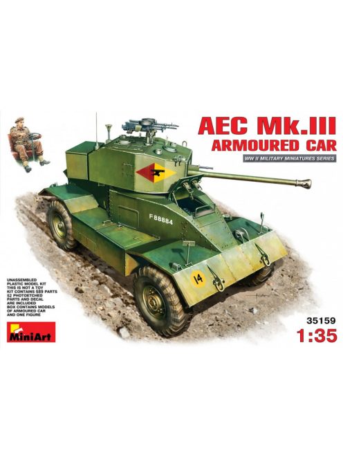 MiniArt - AEC Mk 3 Armoured Car