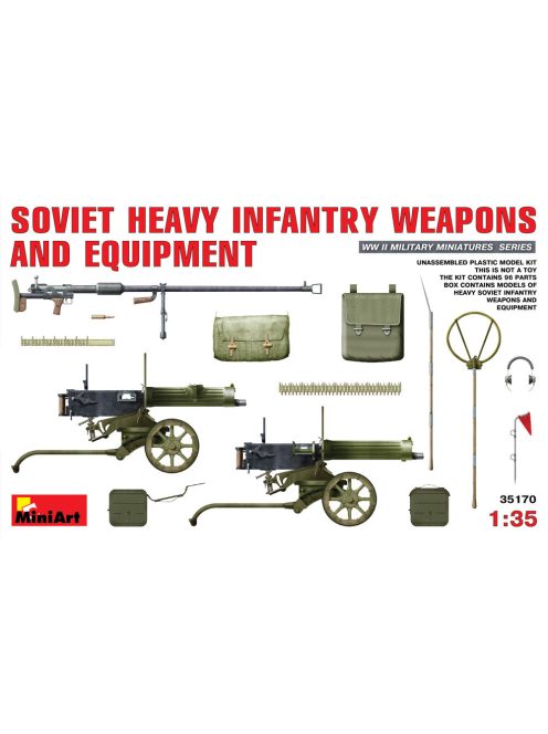 Miniart - Soviet Heavy Infantry Weapons & Equipment