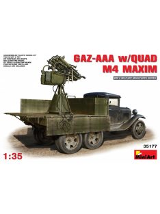 MiniArt - GAZ-AAA w/Quad M-4 Maxim