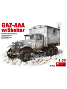 MiniArt - GAZ-AAA with Shelter