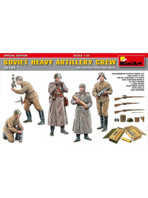 MiniArt - Soviet Heavy Artillery Crew.Special Edition