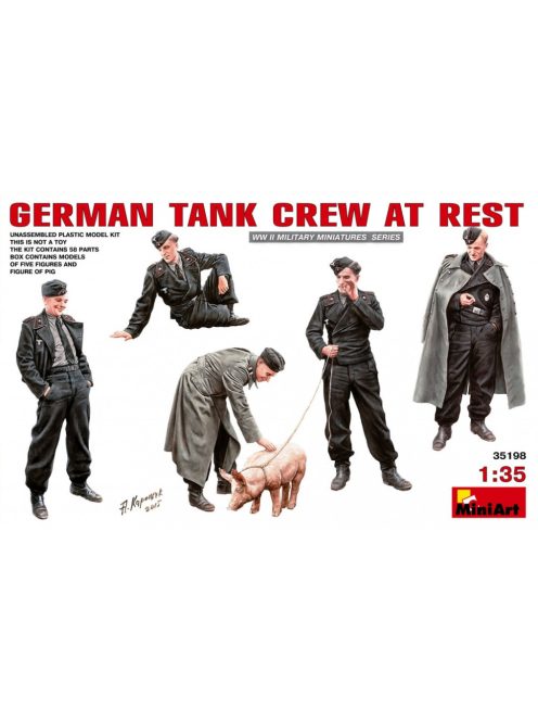 MiniArt - German Tank Crew at Rest