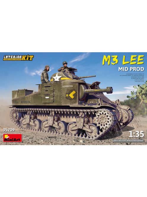 Miniart - M3 Lee Mid Prod. Interior Kit
