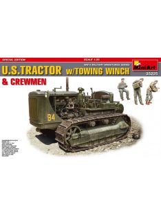   MiniArt - U.S.Tractor  withTowing Winch & Crewmen Special Edition