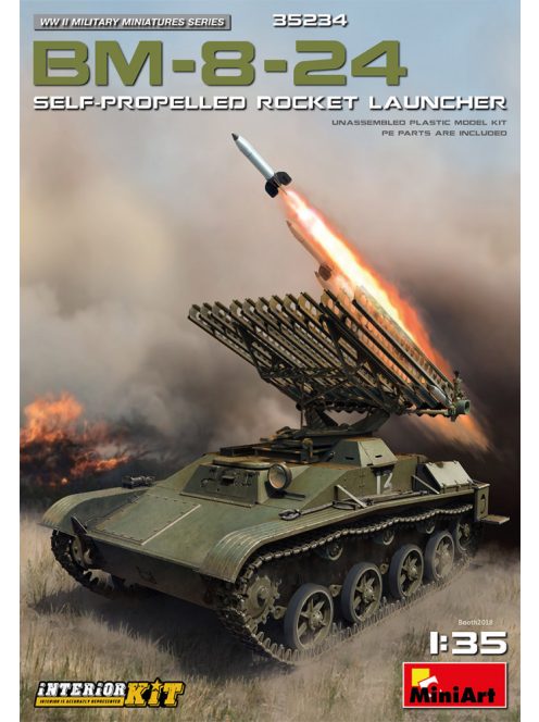 Miniart - BM-8-24 Self-Propelled Rocket Launcher Interior Kit