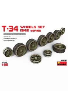 MiniArt - T-34 Wheels Set 1942 Series