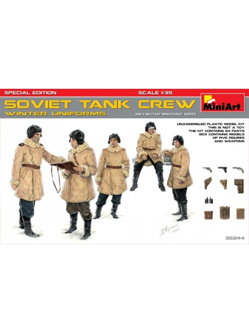 Miniart - Soviet Tank Crew (Winter Uniforms) Special Edition