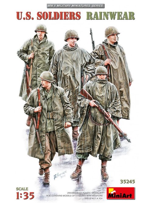 MiniArt - U.S. Soldiers Rainwear