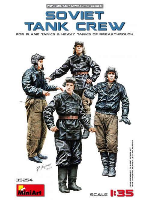 Miniart - Soviet Tank Crew (for Flame Tanks & Heavy Tanks of Breakthrough)