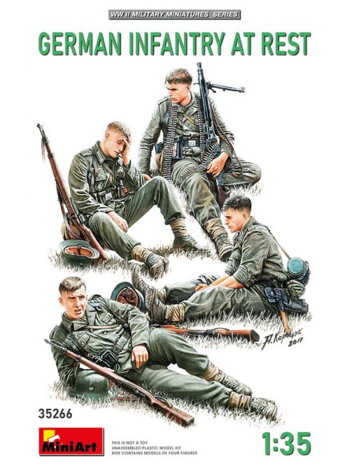 Miniart - German Infantry at Rest