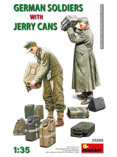 Miniart - German Soldiers w/Jerry Cans