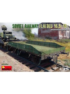 Miniart - Soviet Railway Flatbed 16,5-18 t