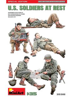 Miniart - U.S. Soldiers at Rest. Special Edition