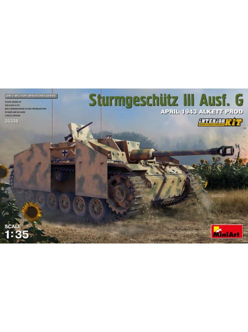 Miniart - Sturmgeschutz III Ausf. G  April 1943 Alkett Prod. Interior Kit