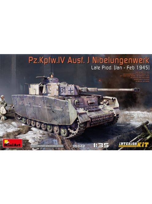 Miniart - Pz.Kpfw.IV Ausf. J Nibelungenwerk Late Prod. (Jan - Feb 1945) Interior Kit