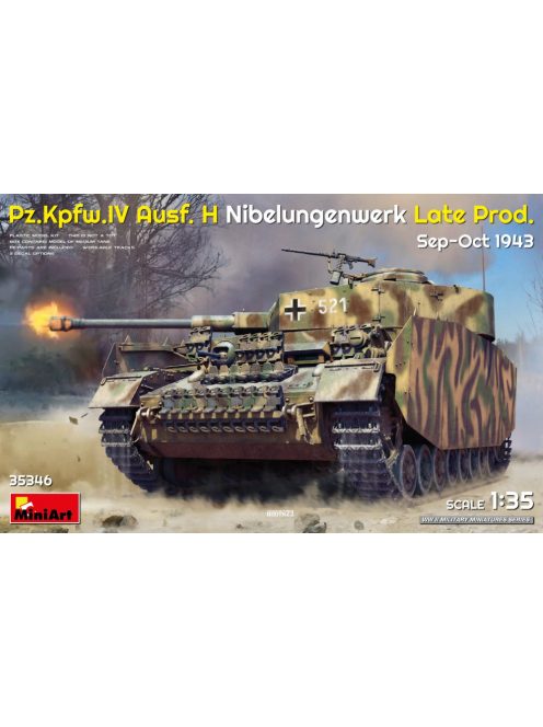 MiniArt - Pz.Kpfw.IV Ausf. H Nibelungenwerk Late Prod. (Sep-Oct 1943)